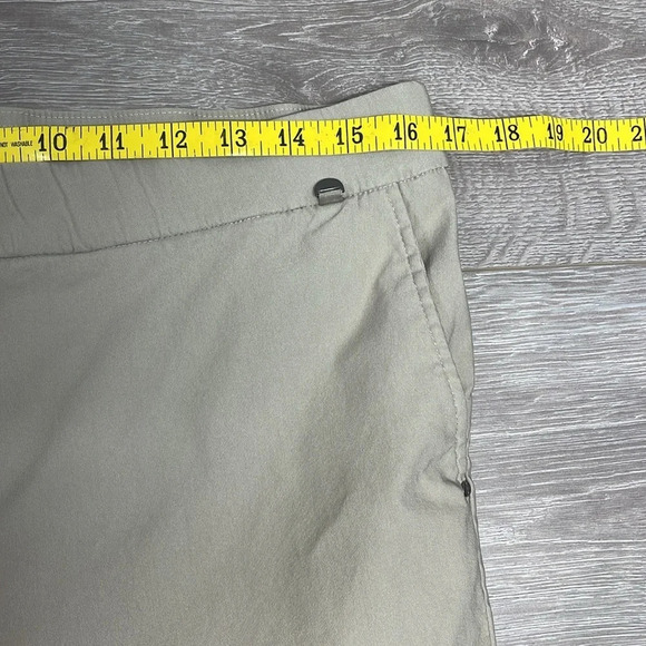 Jones New York Pull On Stretch Slim Dress Pants Khaki Tan L - Picture 8 of 14